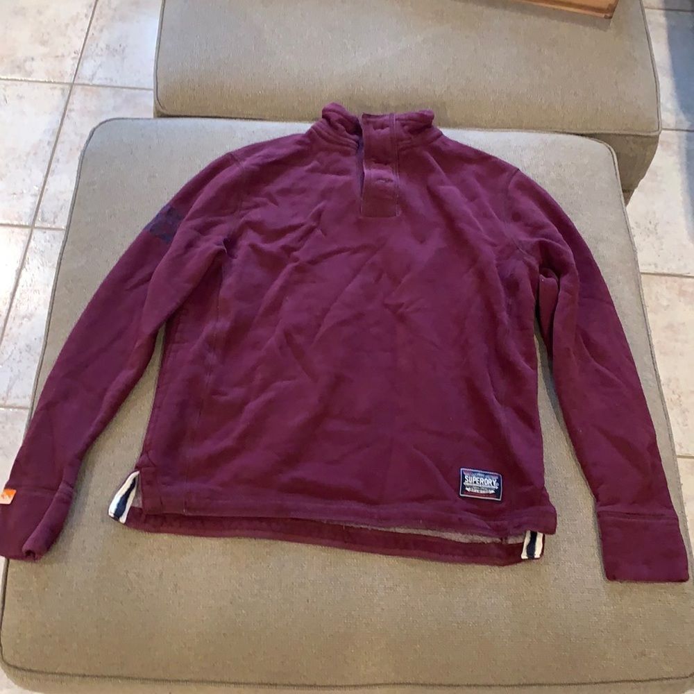Superdry men’s fleece pullover